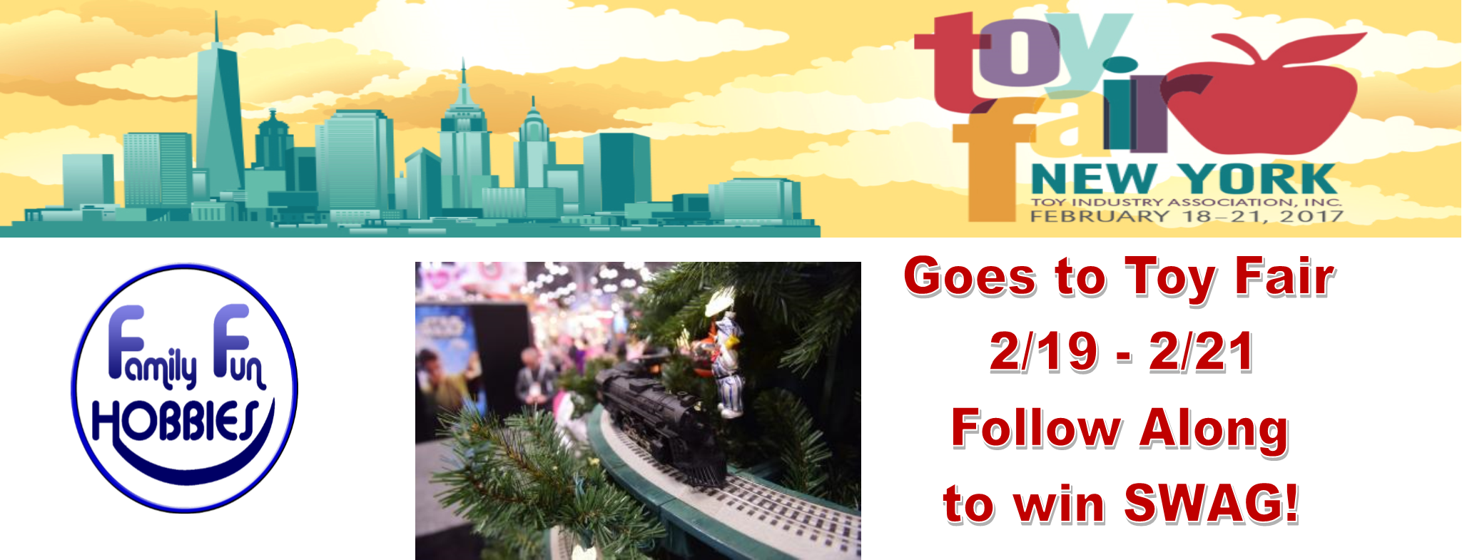 New York Toy Fair - Toy (2049x785), Png Download