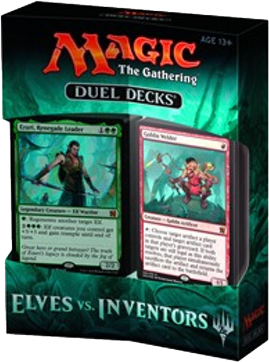 Mtg Duel Decks - Wizard Duel Deck Elves Vs Inventors (900x900), Png Download