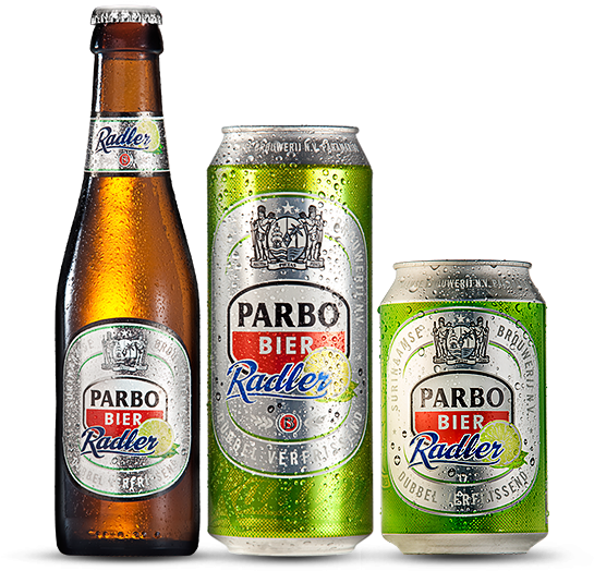 Parbo Radler 50cl 25cl 33cl Groot - Radler Parbo Bier (553x558), Png Download