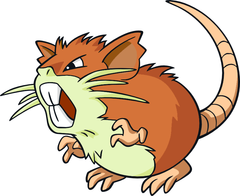 I Got A Tentacruel, Tangrowth, Raticate, And A Charizard - Pokemon Raticate (800x654), Png Download