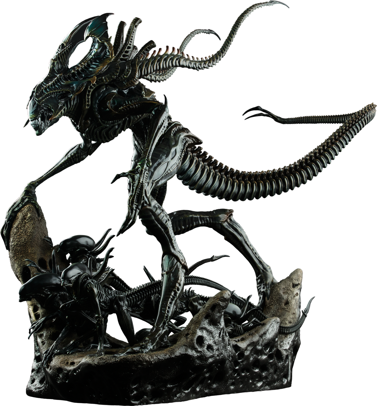 Alien - Sideshow Alien King (1207x1300), Png Download