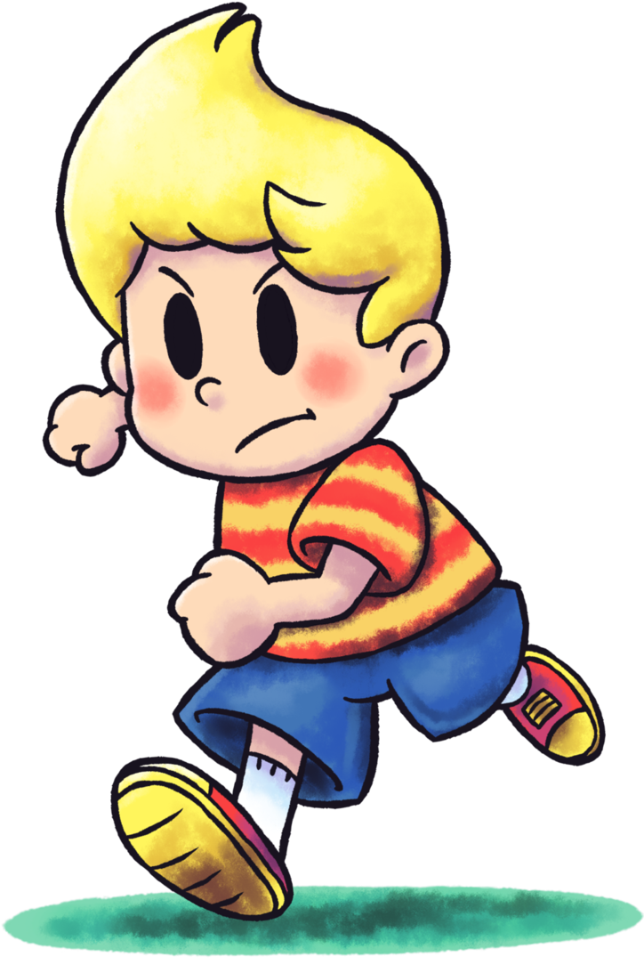 Luigi Rpg Style Lucas Picture Stock - Lucas Mother 3 Artwork (730x1095), Png Download
