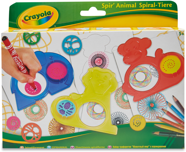 Spir' Animal Spiral-tiere Set - Crayola Spir Animal (700x700), Png Download