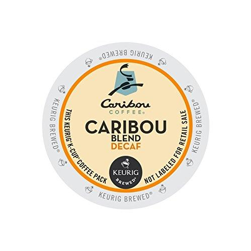 Auction - Caribou Blend Decaf K-cup Coffee - 24 Count (1000x1000), Png Download