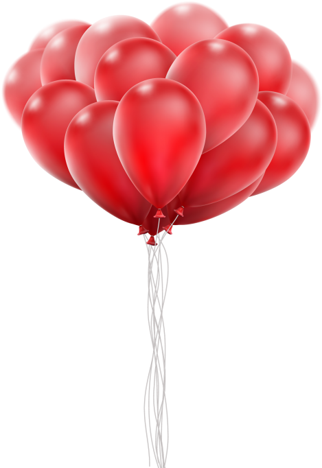 Png Red Balloons (715x715), Png Download