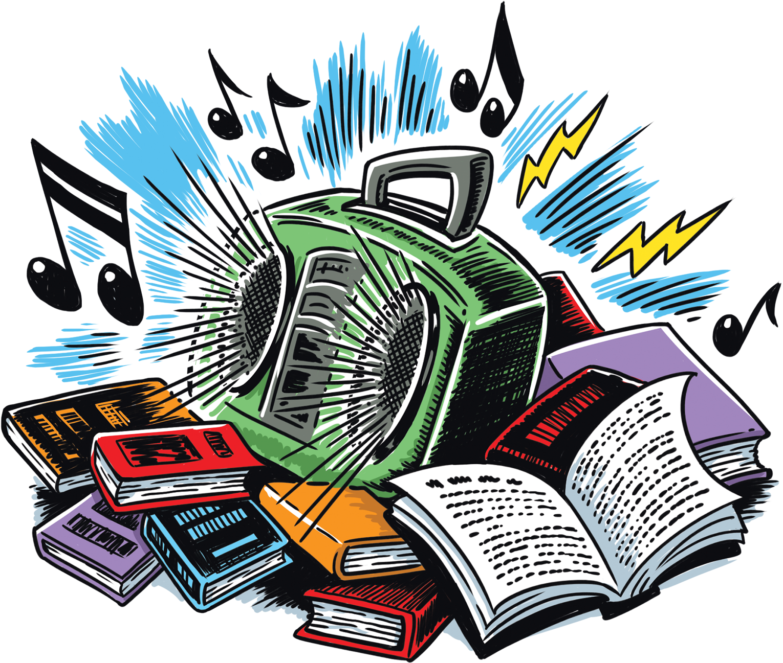 Wolfner Library's Young Patrons Rocked This Summer - 2018 Cslp Graphics (1762x1500), Png Download