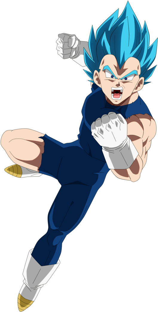 Vegeta Blue Broly Movie By Saodvd-dcshtgr - Vegeta (751x1064), Png Download