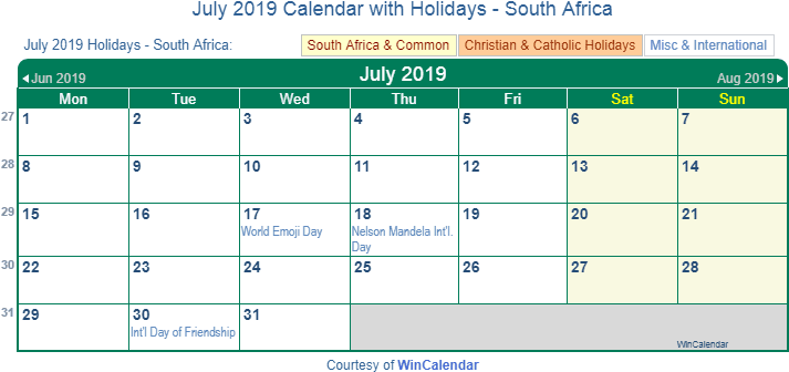 2019 Calendar Holidays Canada (720x348), Png Download