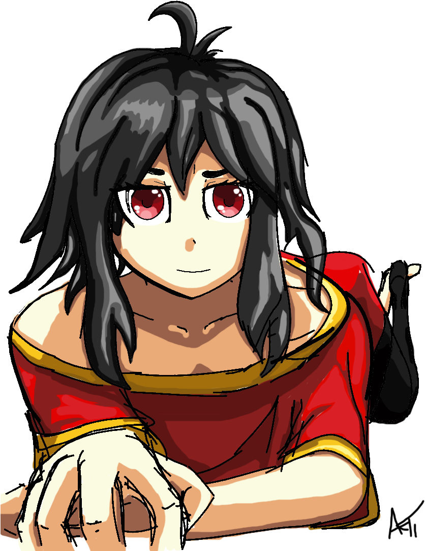 Mediai Drew Megumin - Cartoon (864x1536), Png Download