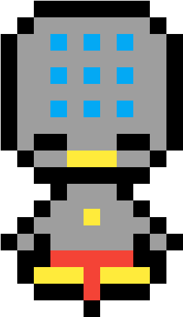 Zenyatta - Undertale Dummy Overworld Sprite (1200x1200), Png Download