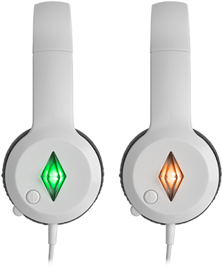 Steelseries The Sims 4 - Casque Arceau - Vert/gris (950x400), Png Download
