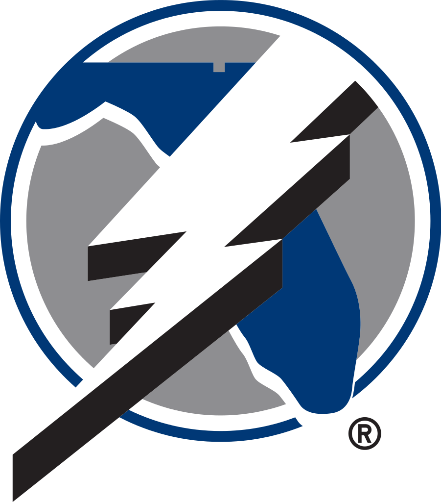 Tampa Bay Lightning Logos Rh Logolynx Com Tampa Rays - Tampa Bay Lightning Hoodie (pullover) (901x1024), Png Download