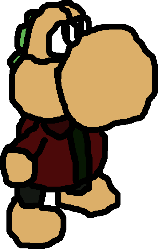 Seam Yoshi - Nintendo (600x879), Png Download