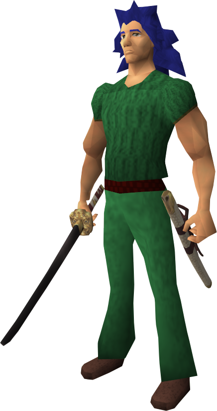 Runescape Tetsu Katana (436x824), Png Download