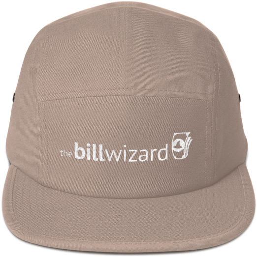 The Bill Wizard 5 Panel Camper Hat - Baseball Cap (600x600), Png Download