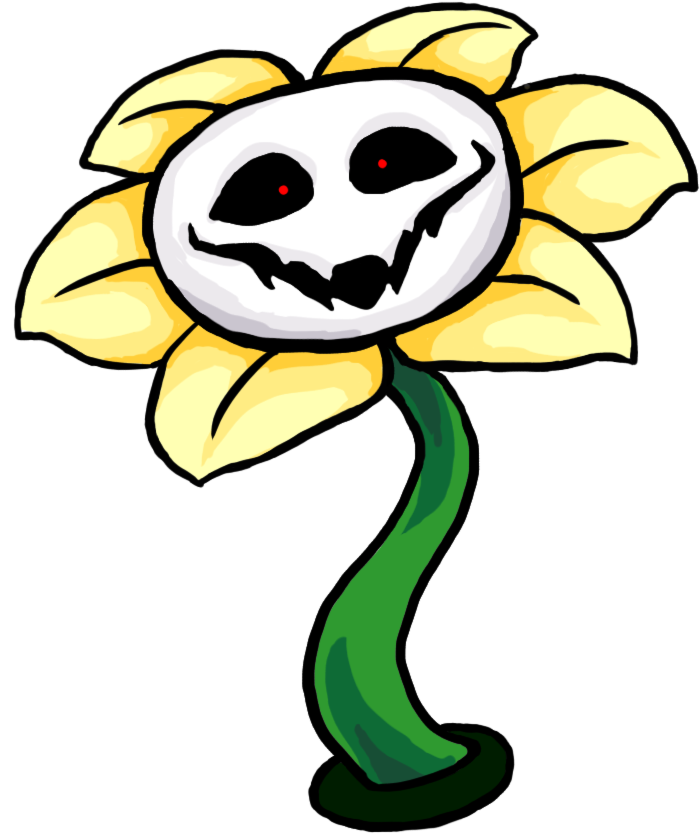 Picture Of Flowey I Drew Recently - Dibujos De Undertale Flowey (718x859), Png Download