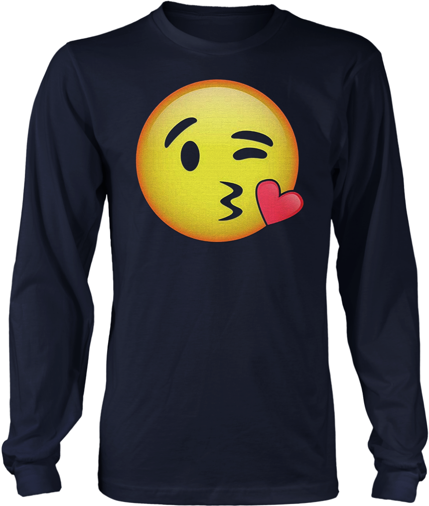 Hd Emoji Kissy Face Shirt - Trump Shirt Funny (1024x1024), Png Download