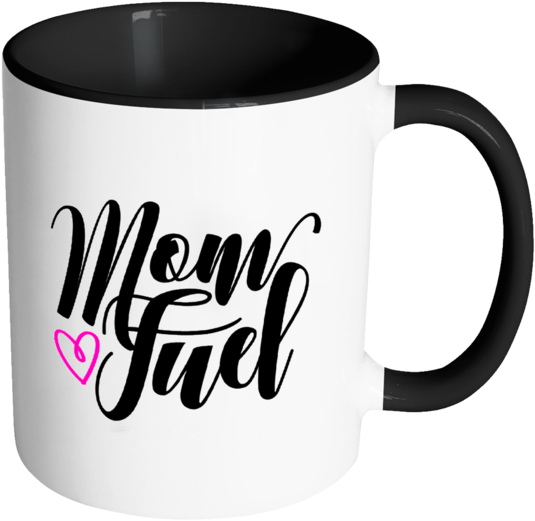 Mom Fuel Color Accent Coffee Mug - Today's Goal Keep The Tiny Humans Alive Decals (600x600), Png Download