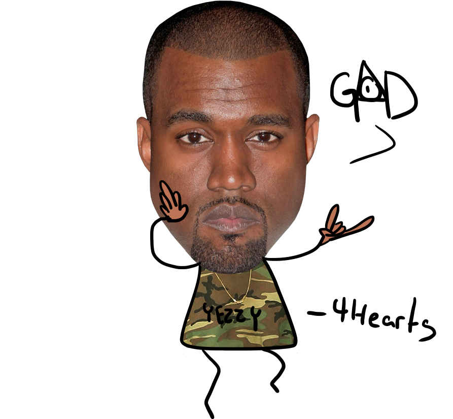Ye - Poster (1000x1000), Png Download
