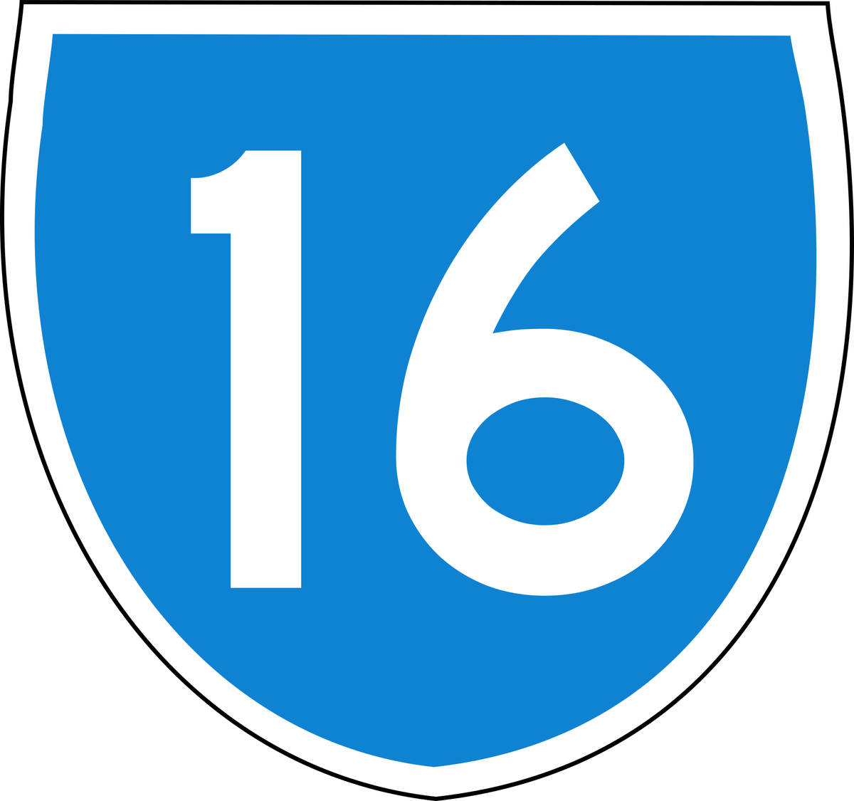 Kim On Twitter - Australia Route 13 Sign (1200x1125), Png Download