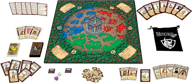 El Castillo Está Bajo Asedio Y Tenéis Que Defenderlo - Fireside Games Munchkin Panic (880x400), Png Download