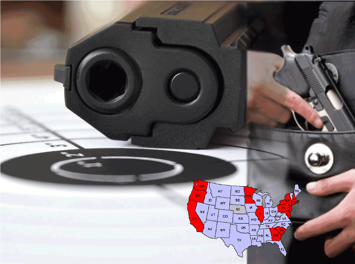 Concealed Carry Classes - Concealed Weapons Permit (1600x890), Png Download