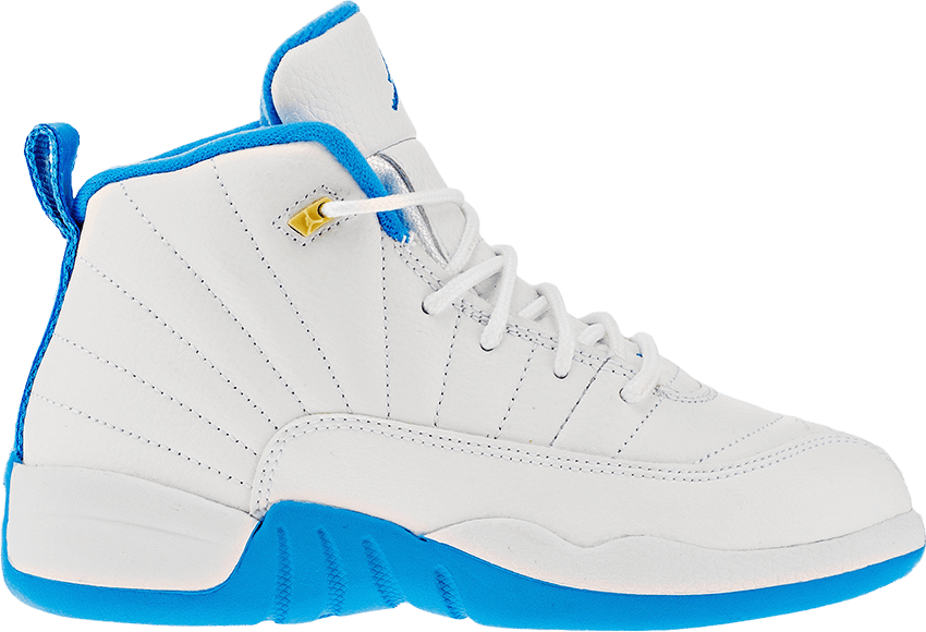 Air Jordan 12 Retro Gp 'university Blue' - Sneakers (850x580), Png Download