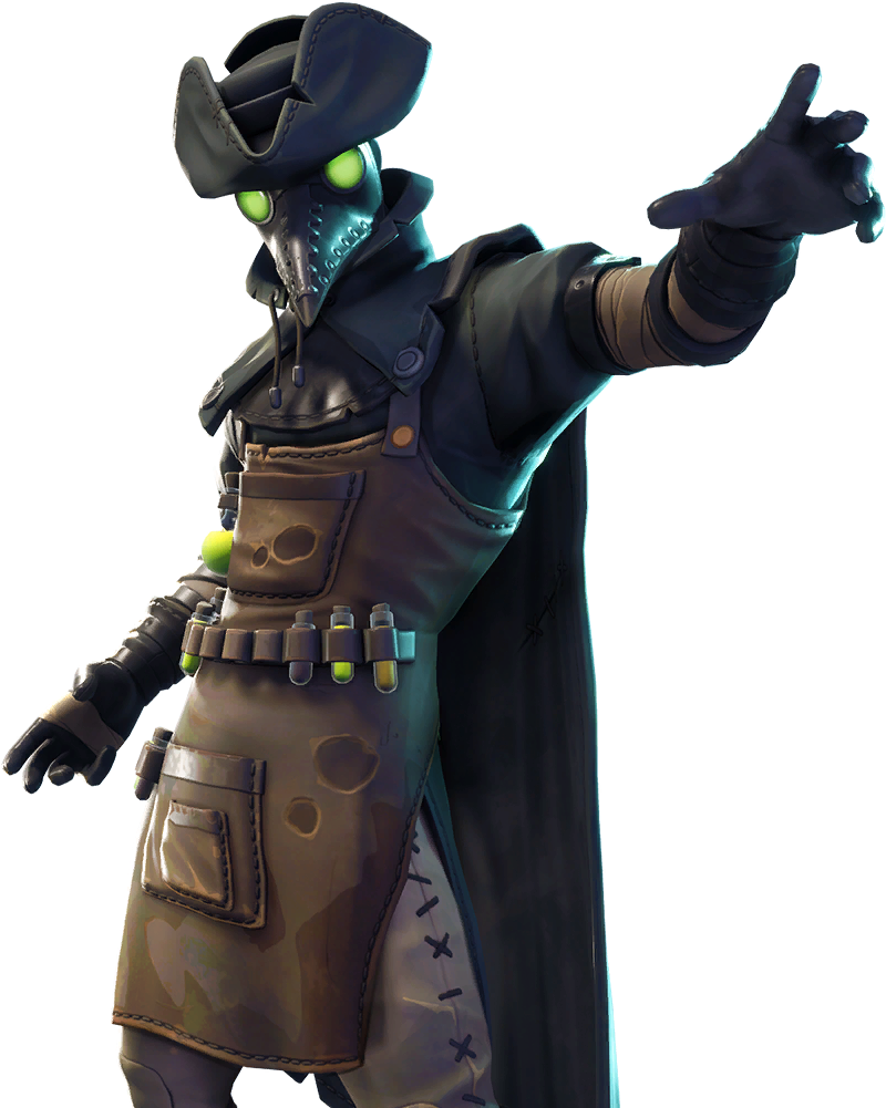 Plague Doctor Fortnite Skin (1024x1024), Png Download