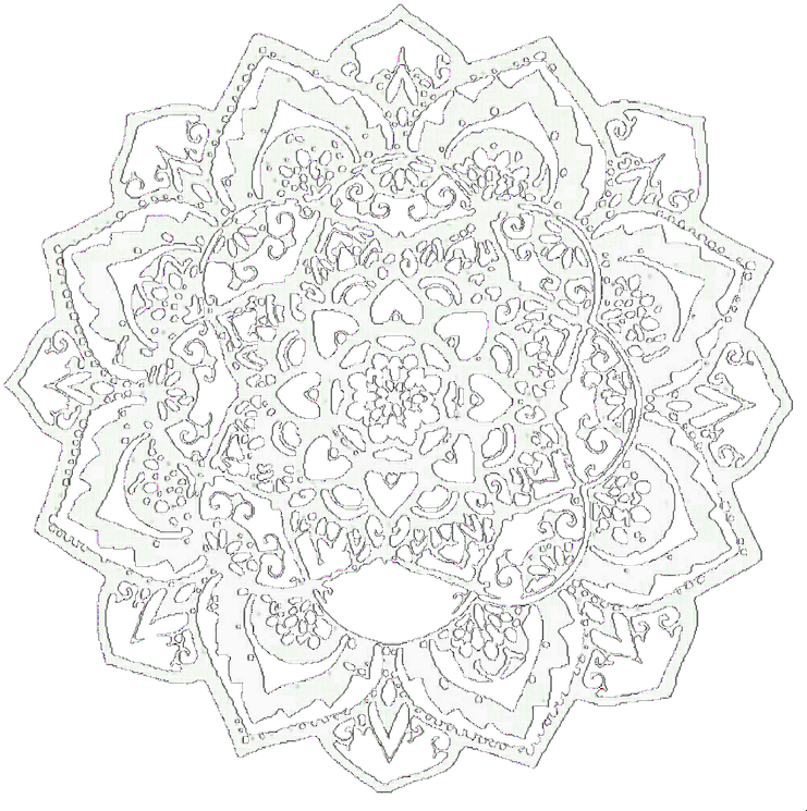 Overlay, Mandala, And Edit Image - Bts Edits Black And White (750x750), Png Download