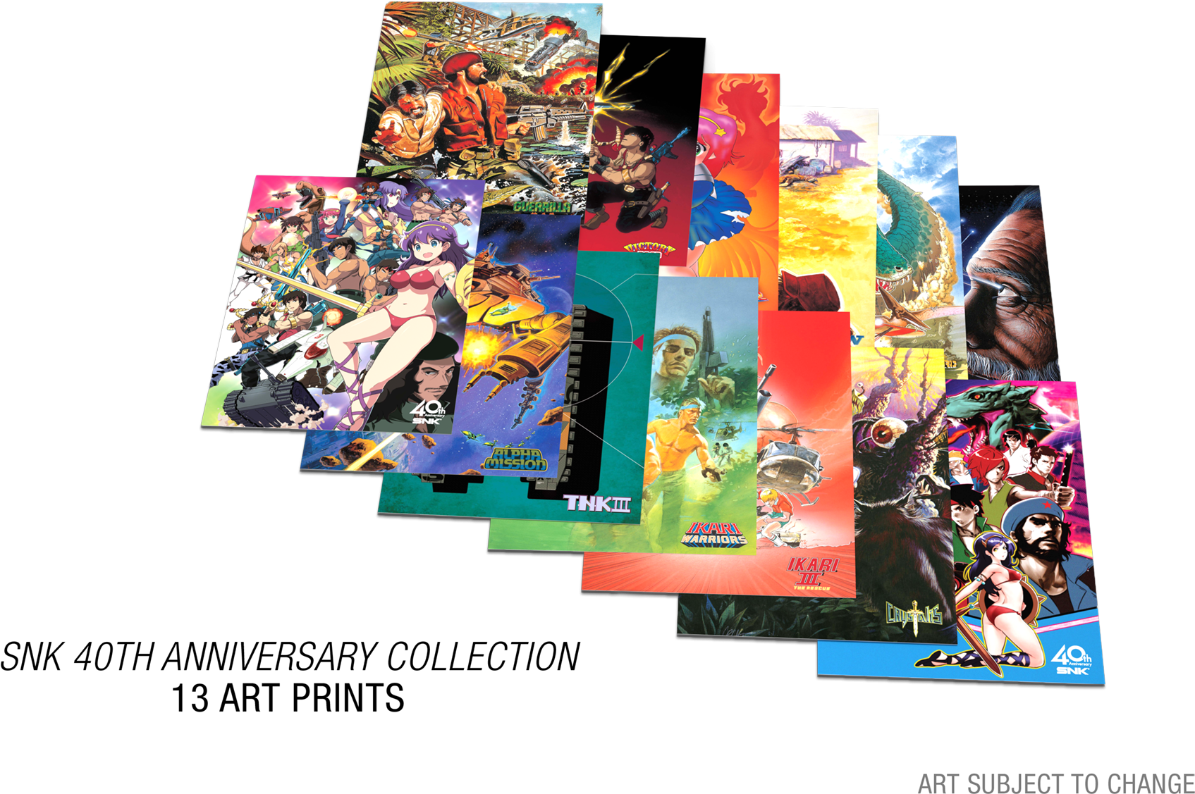 Snk 40th Anniversary Collection Limited Edition - Snk 40th Anniversary Collection Png (1920x1242), Png Download