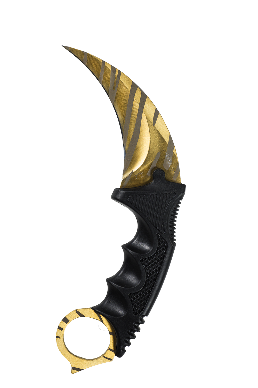 Fadecase Karambit - Tiger Tooth - Karambit Doppler Phase 2 Ft (1000x1500), Png Download