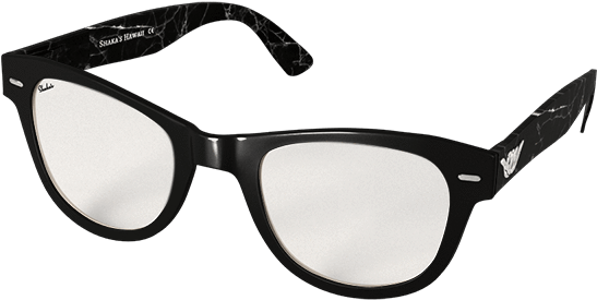 Wayhi- Shaka's Hawaii - Warby Parker Nash Blue (800x800), Png Download