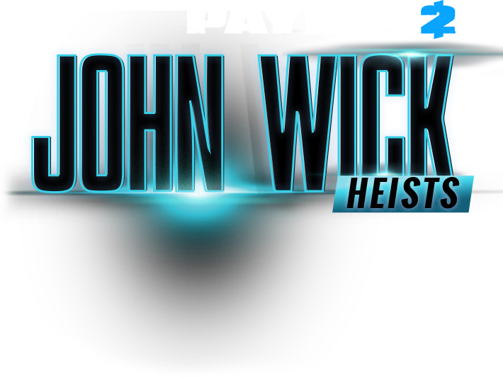 Payday 2 Logo Png Banner Freeuse Library - Payday 2 John Wick Heist (710x534), Png Download