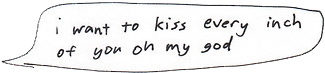 I Want To Kiss Every Inch Of - Calligraphy (500x625), Png Download