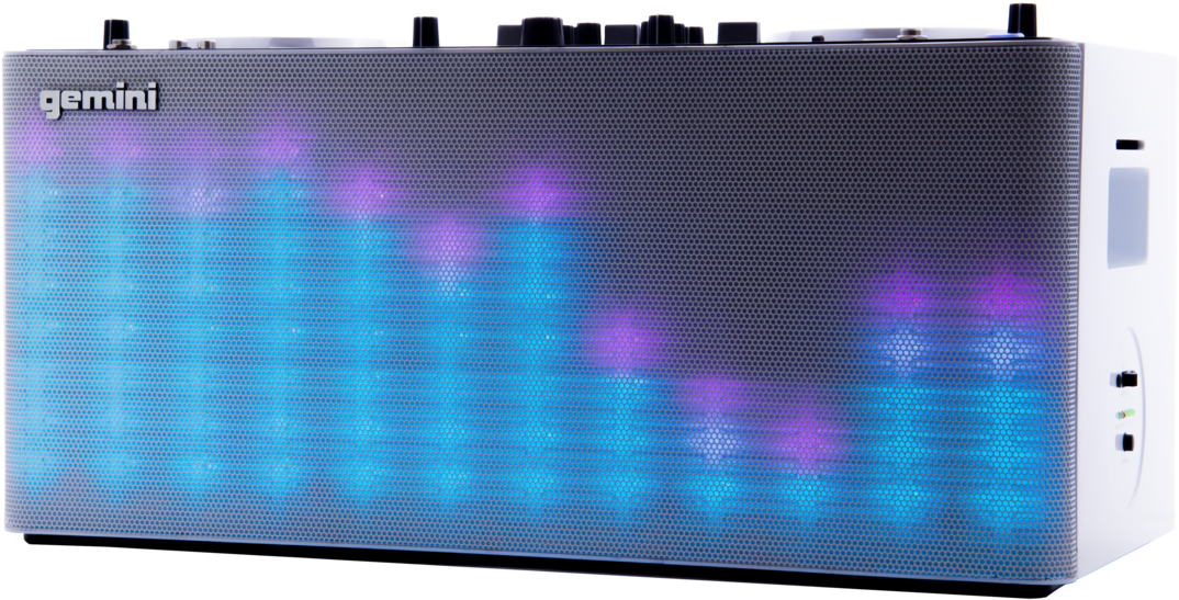Portable Dj Mixer With Bluetooth Speaker - Gemini Mix 2 Go (1200x800), Png Download