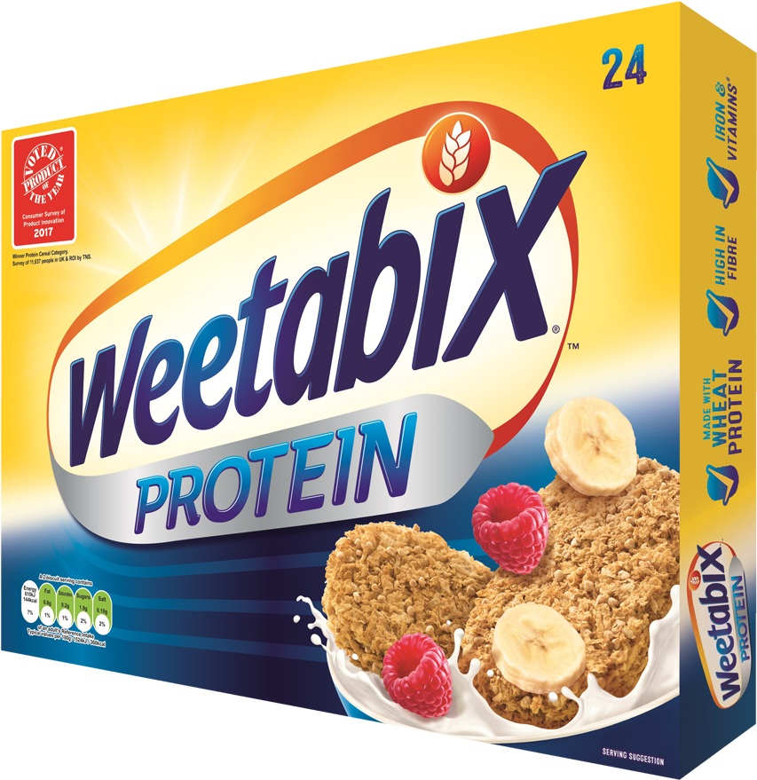 Weetabix Protein - Weetabix Protein Chocolate Chip (952x890), Png Download