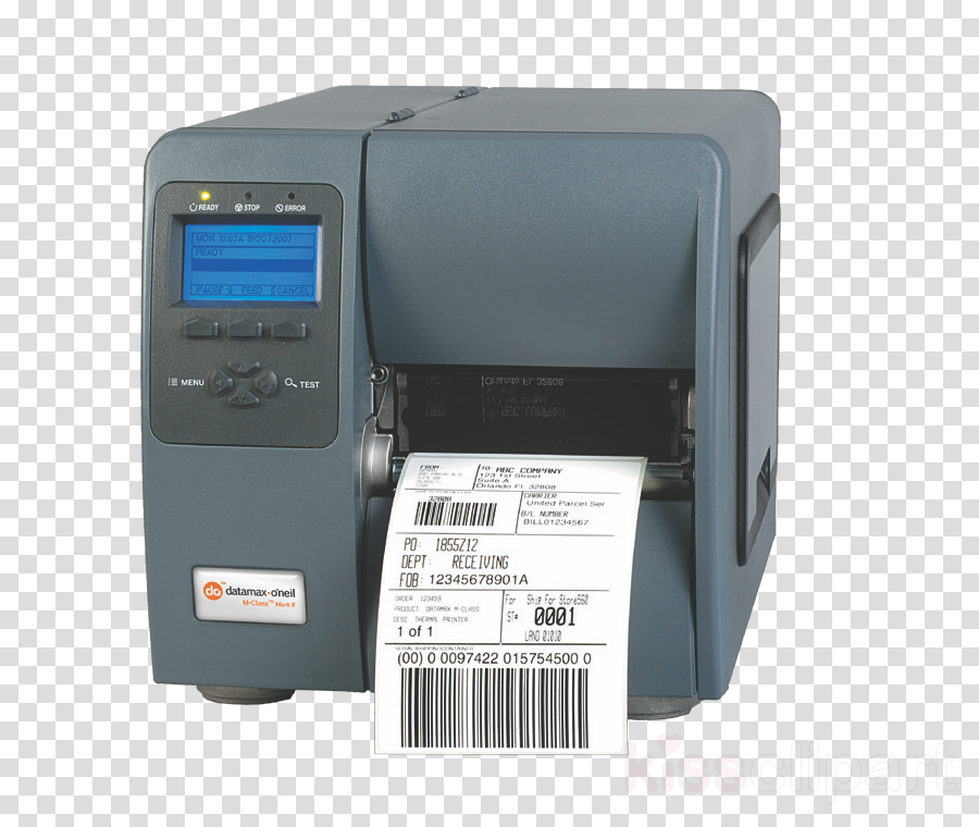 Honeywell M Class Clipart Label Printer Honeywell Barcode - Datamax M-class Mark Ii M-4210 Label Printer - Monochrome (900x760), Png Download