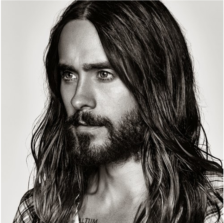 Jared Leto - Male With Longest Hair (1280x768), Png Download