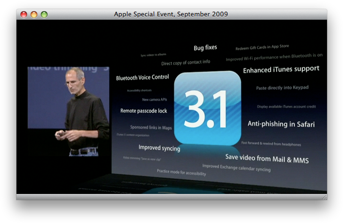 Iphone 3 - 1 Features - Iphone (720x474), Png Download