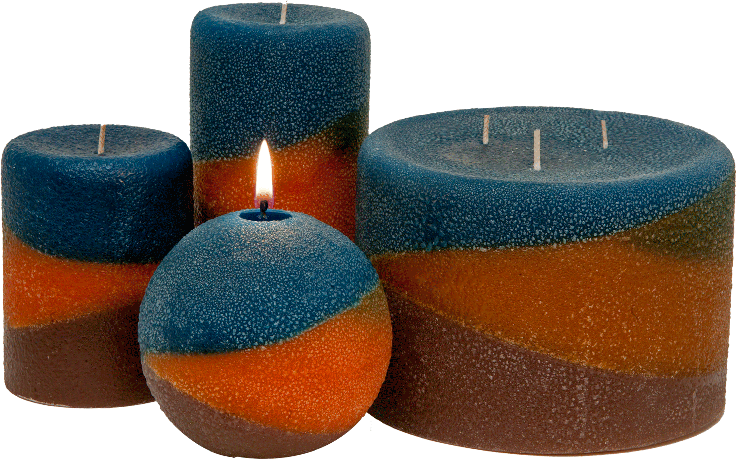 Copper Canyon Pillar Candles - Perfume (1600x1000), Png Download