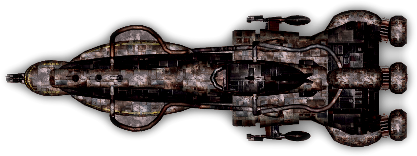 Dundjinni Mapping Software Forums - Top Down View Space Ship (944x447), Png Download