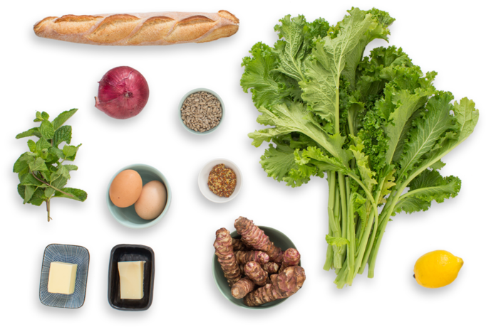 Title - Mustard Salad Leaf (700x477), Png Download