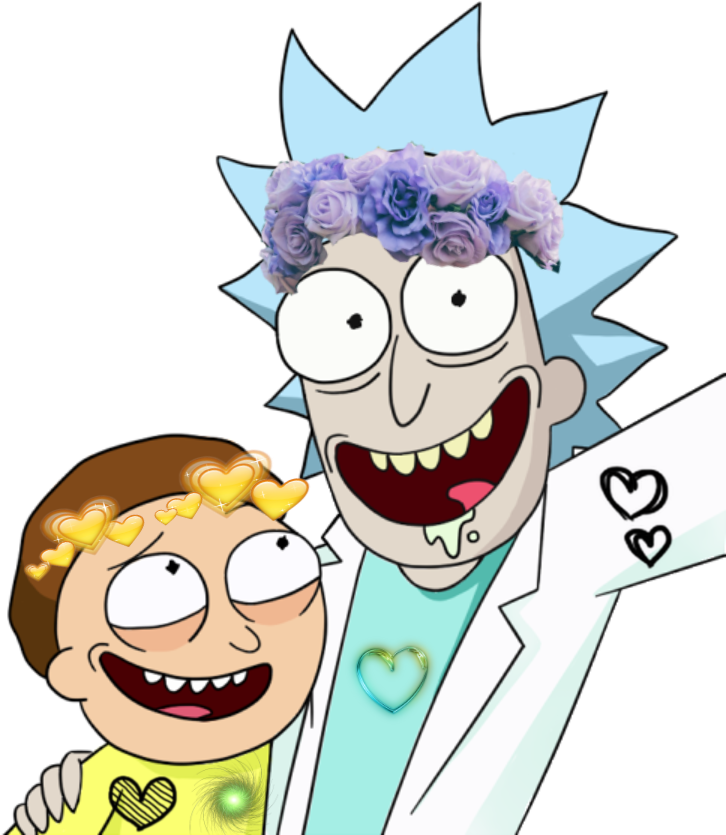 Ahhh Love These Two Rickandmorty Ricksanchez Mortysmith - Rick And Morty Wallpaper 4k Iphone 6 (750x834), Png Download