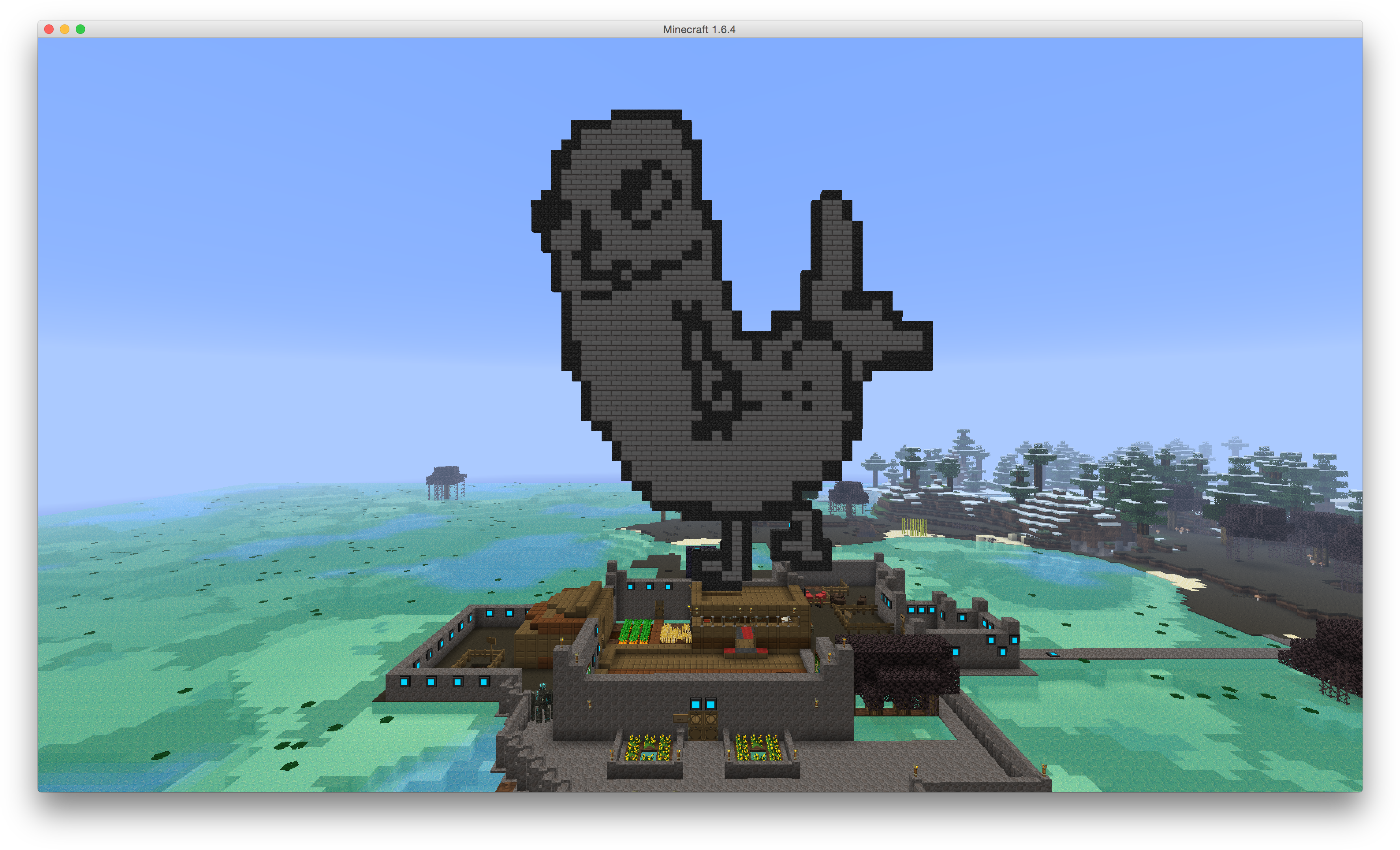 Minecraft Dickbutt Pixel "art" - Dickbutt Pixel Art Minecraft ...