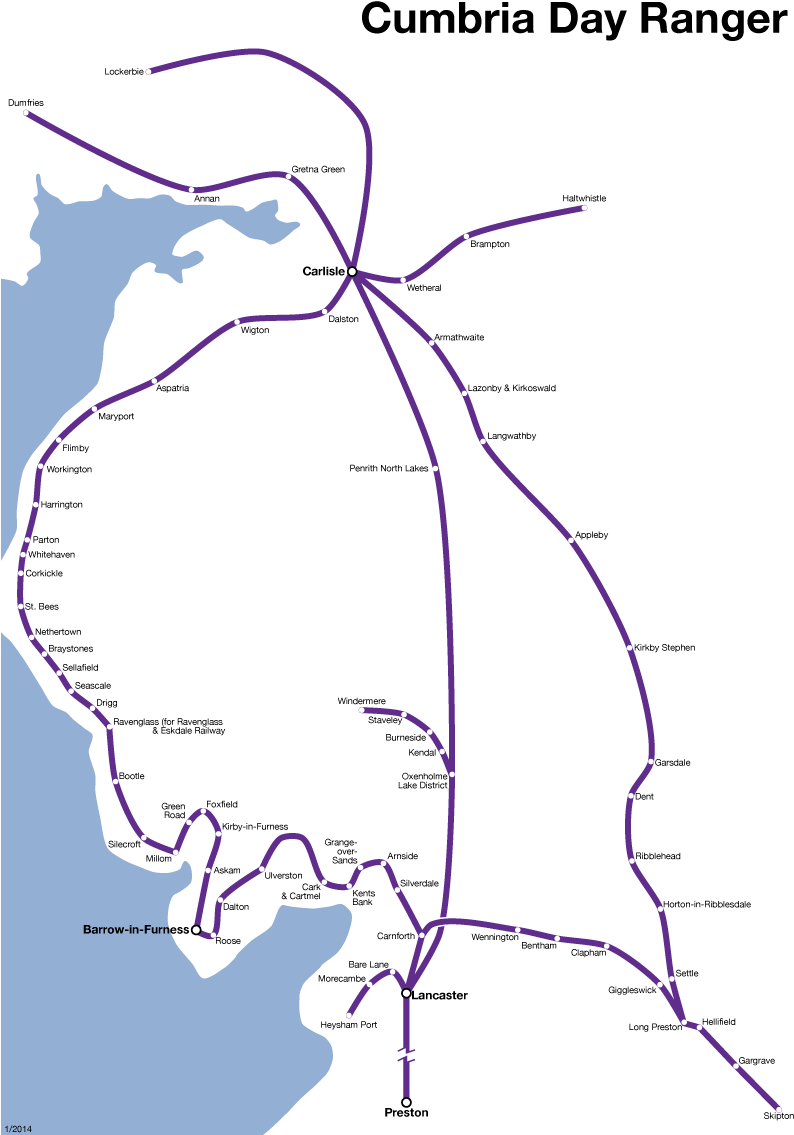 Cumbrian Coast Day Ranger (800x1149), Png Download