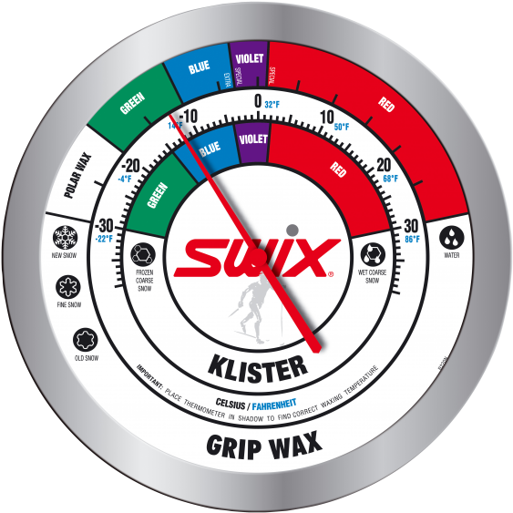 Swix Round Wall Thermometer - Swix Thermometer (600x600), Png Download