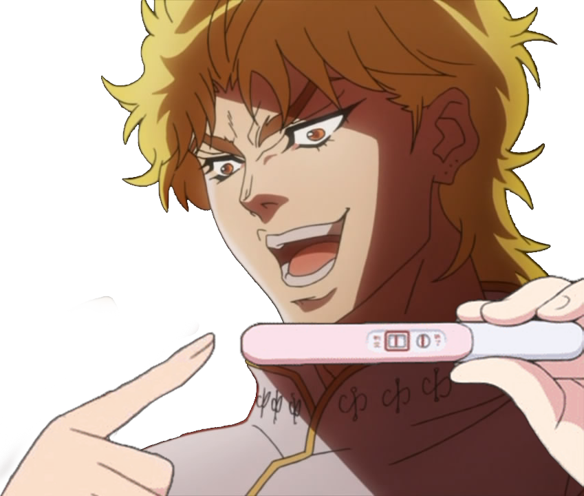 35834653 - Jojo's Bizarre Adventure Dio (849x720), Png Download