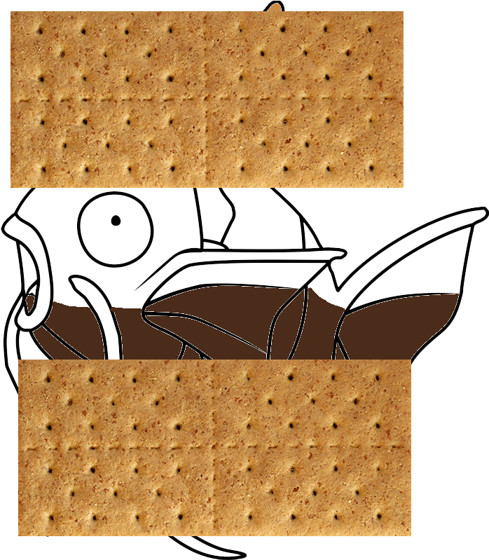 Magikarp Used Stun S'more - Dessert (800x800), Png Download