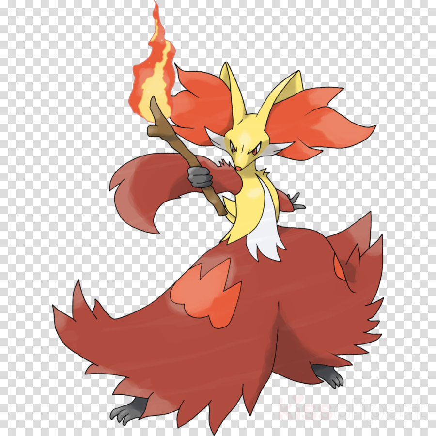 Ash Greninja Serena Delphox (900x900), Png Download