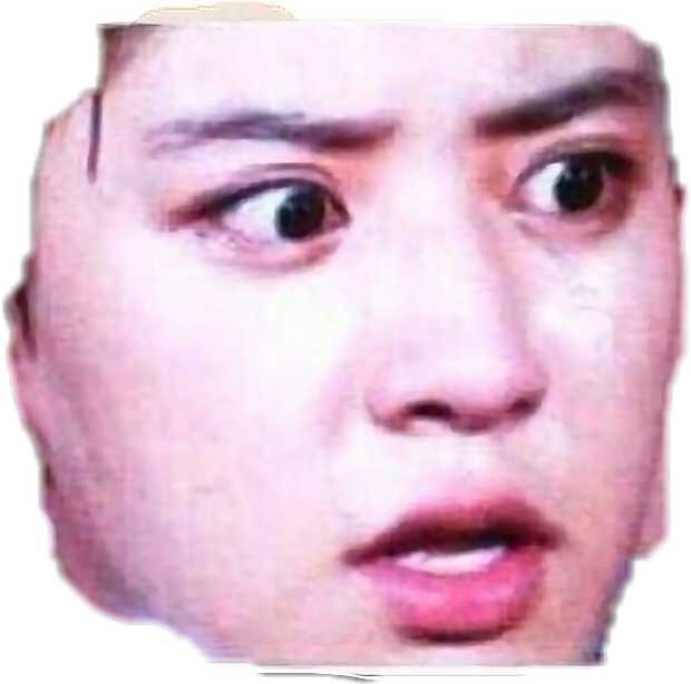 Exo Chanyeol Exochanyeol Exoderp Derp Lolfreetoedit - Exo Derp Stickers Png (620x614), Png Download